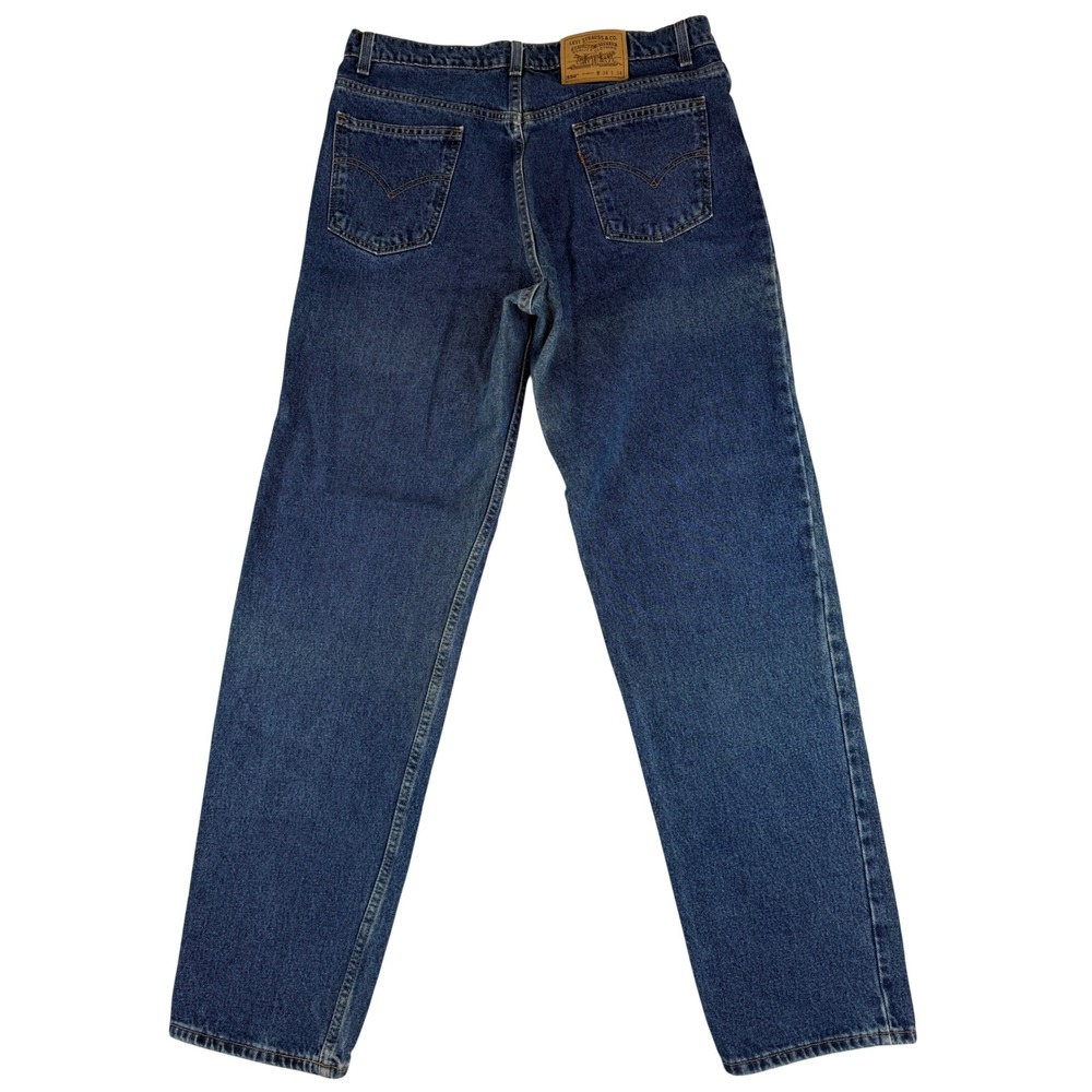 Levi's 550 Relaxed Fit Jeans‎ Mens 38x34 Blue Orange Tab Made in USA Vintage
